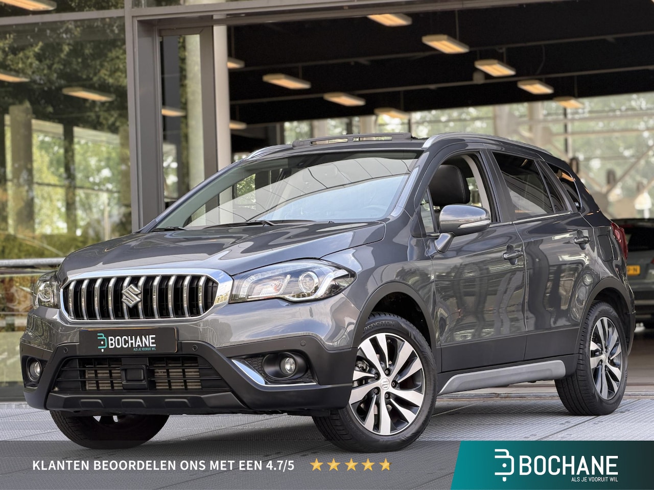 Suzuki S-Cross - 1.4 Boosterjet Style Smart Hybrid Automaat 129PK | Adaptieve Cruise Control | Panoramadak - AutoWereld.nl