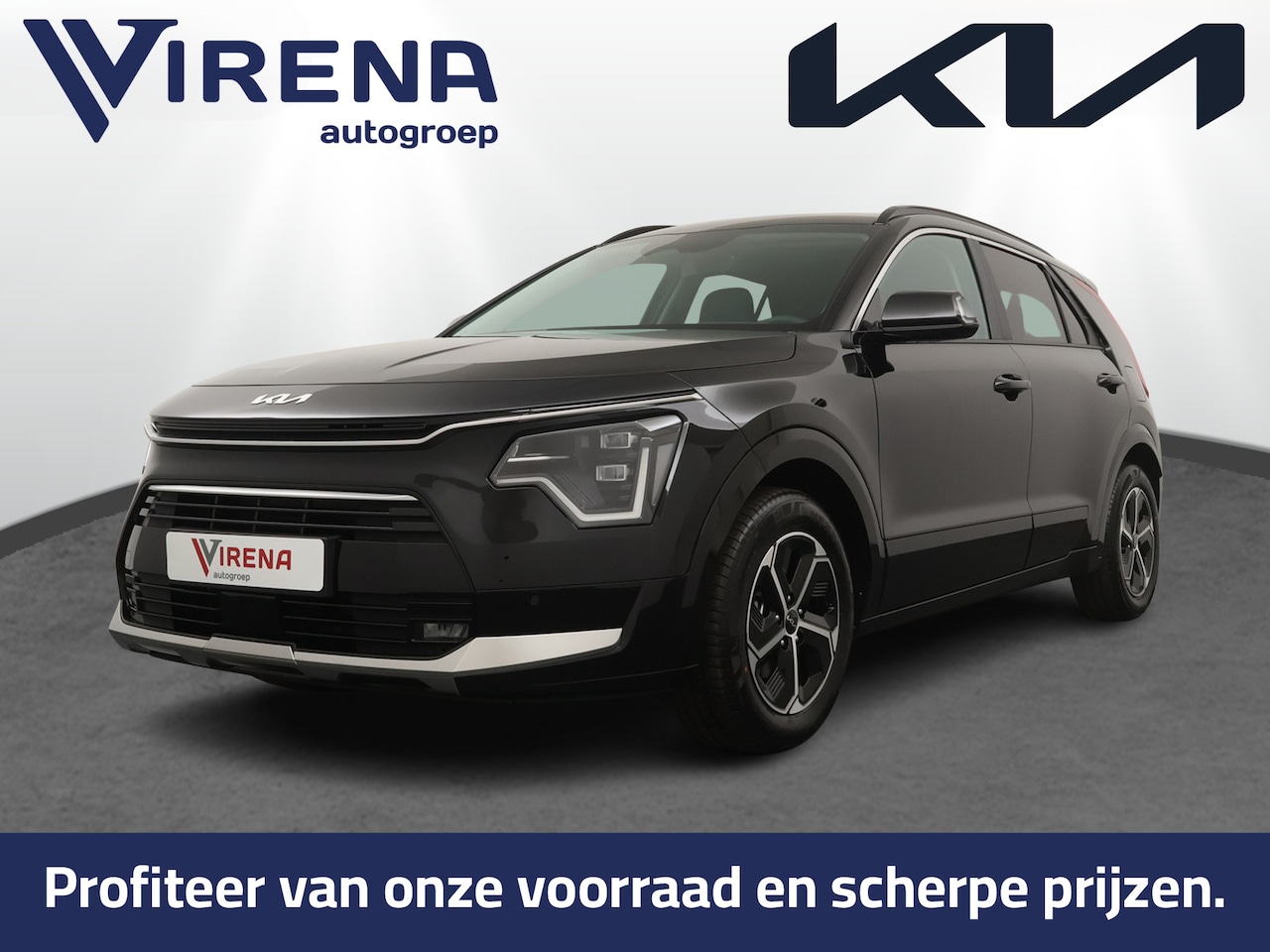 Kia Niro - 1.6 GDi Hybrid DynamicPlusLine - Adaptive cruise control - Stoel/Stuurverwarming - Head-up - AutoWereld.nl