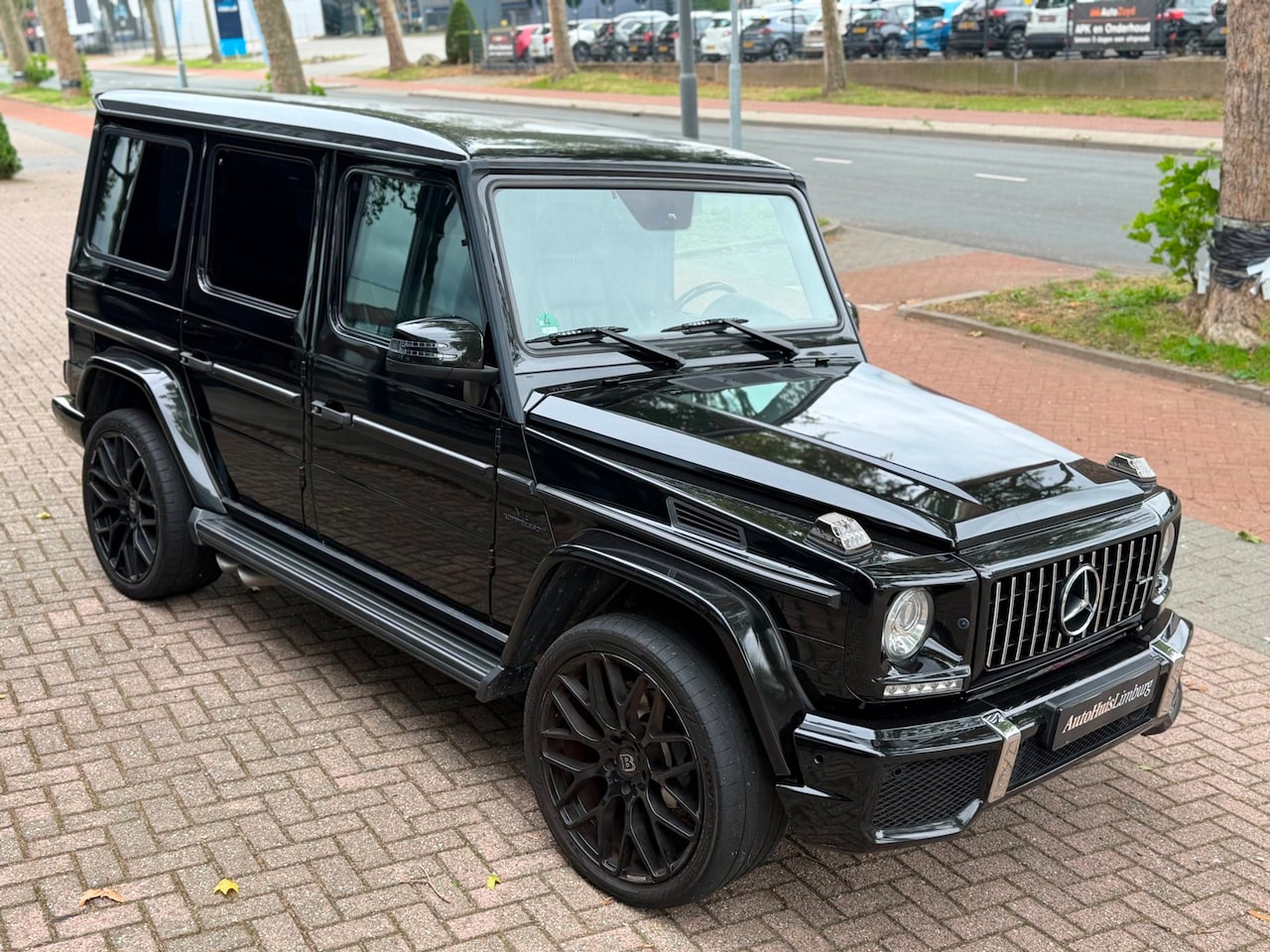 Mercedes-Benz G-klasse - 500 St.Wagon|V8|AMG Zwart-Zwart|G55 UItgevoerd| 7 Persoons - AutoWereld.nl