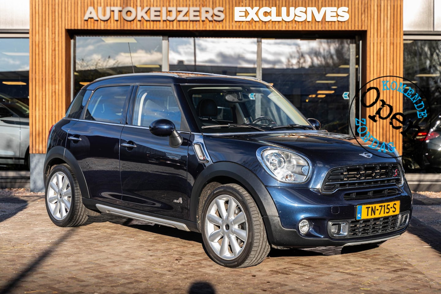 MINI Countryman - 1.6 Cooper S ALL4 Chili Panoramadak Leer Stoelverw. PDC - AutoWereld.nl