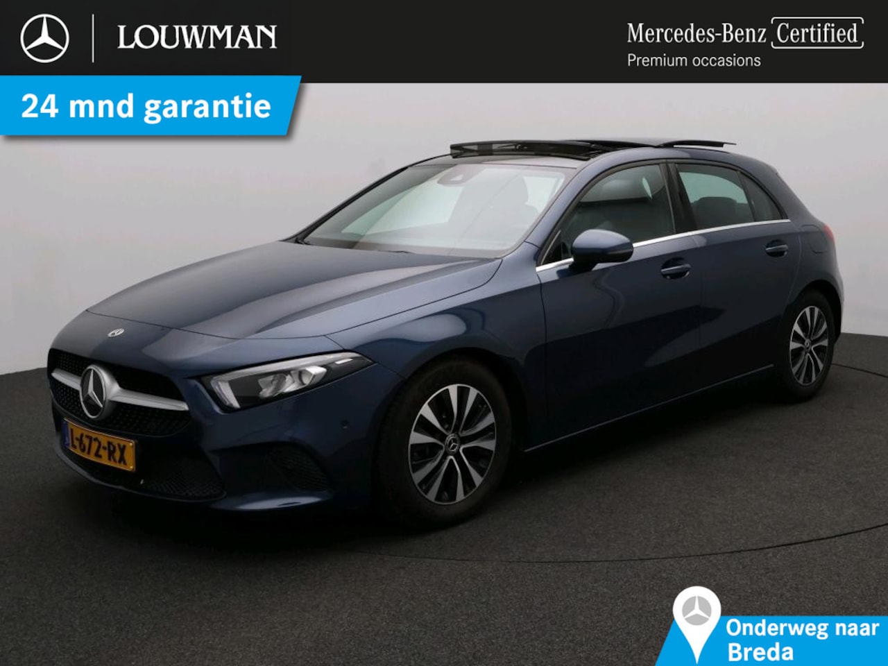 Mercedes-Benz A-klasse - 180 Business Solution Panorama Schuif-Kanteldak | Ledkoplampen | Stoelverwarming | Parkeer - AutoWereld.nl