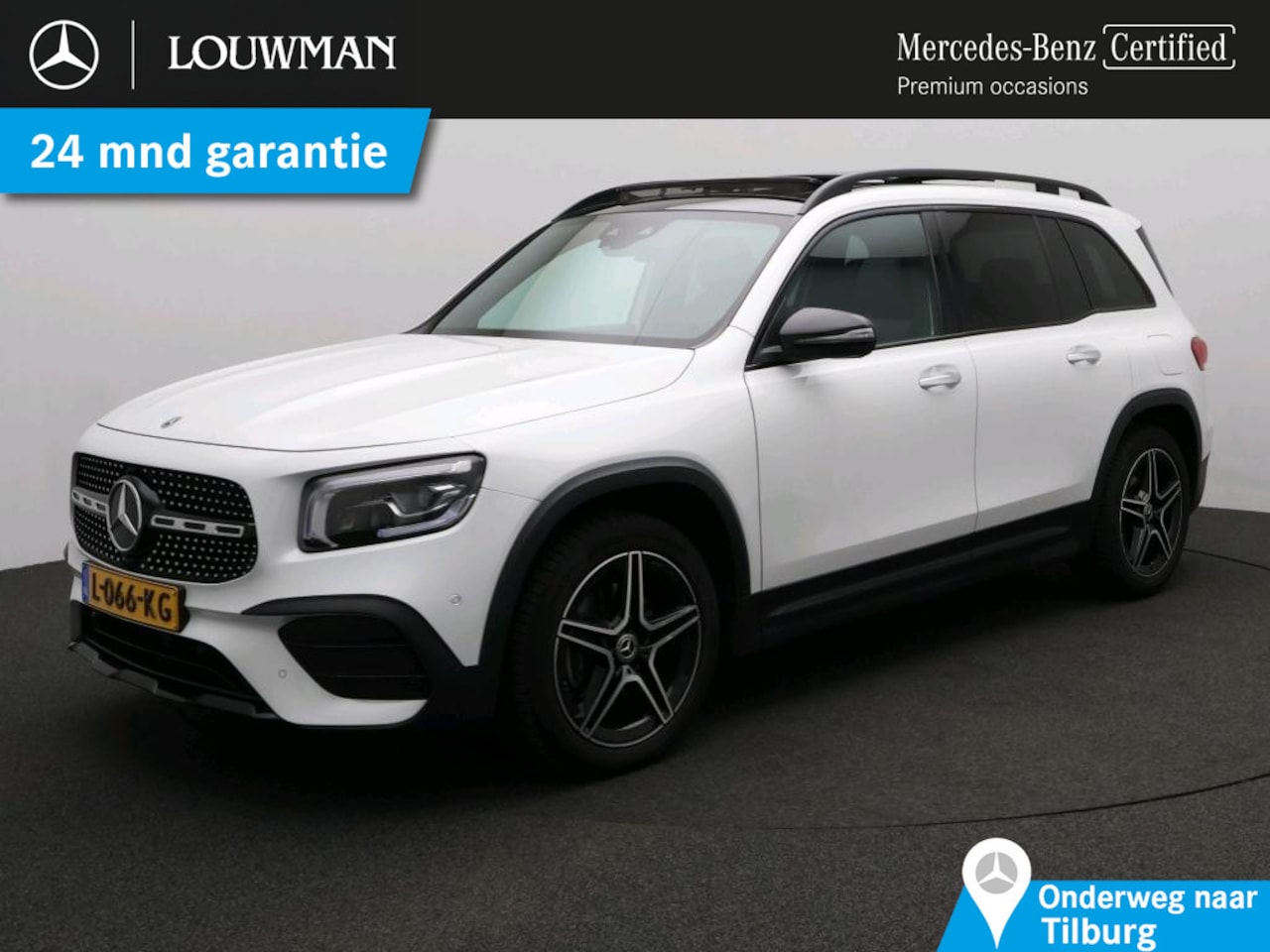 Mercedes-Benz GLB - 180 Business Solution AMG AMG Line | Night Pakket | Panorama Schuif-Kanteldak | Parkeerpak - AutoWereld.nl