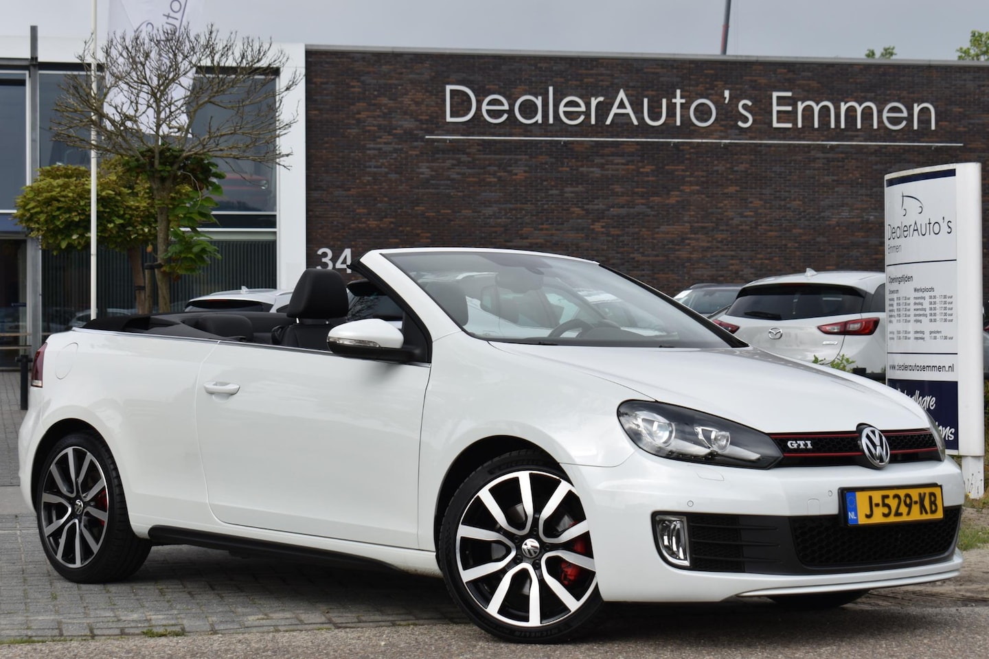 Volkswagen Golf Cabriolet - 2.0 TSI GTI LEDER LED LMV NAVI TOP! - AutoWereld.nl