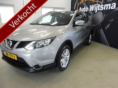 Nissan Qashqai - 1.2 Tekna Trekhaak | Pano | Leer | Camera | LMV 17" | Rondomcamera | NL auto