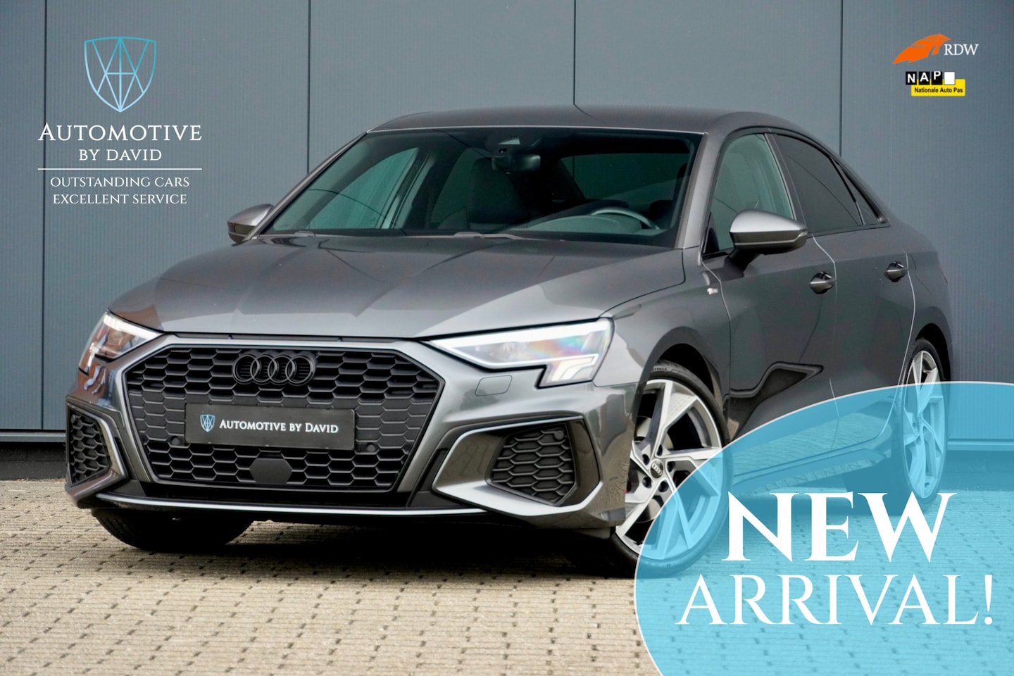 Audi A3 Limousine - 35 TFSI 150 pk S EDITION ONE AUTOMAAT / 3 x S LINE / APPLE CARPLAY / AUDI SPORT 18 INCH LM - AutoWereld.nl