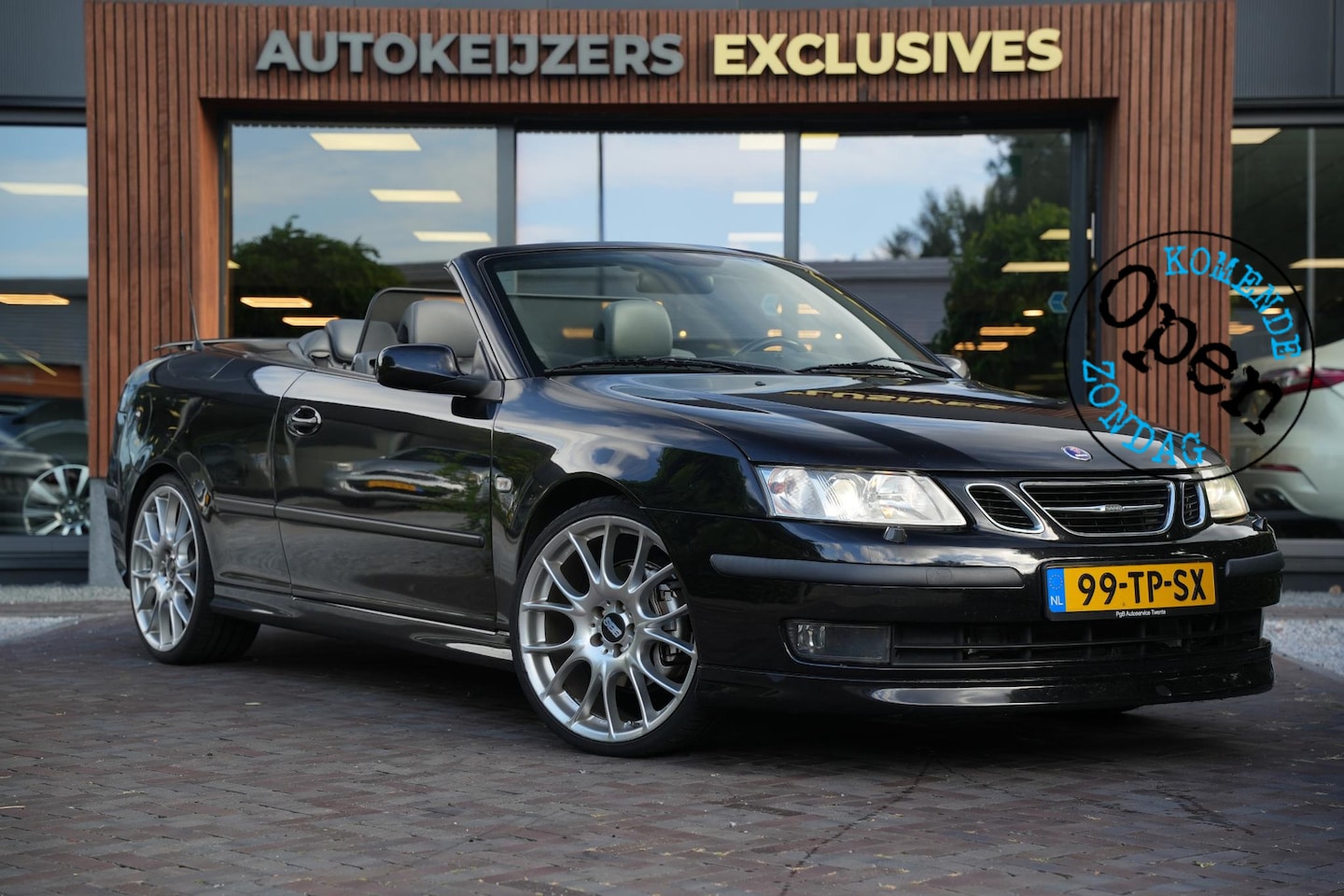 Saab 9-3 Cabrio - 2.8 V6 T Aero Unieke staat! - AutoWereld.nl