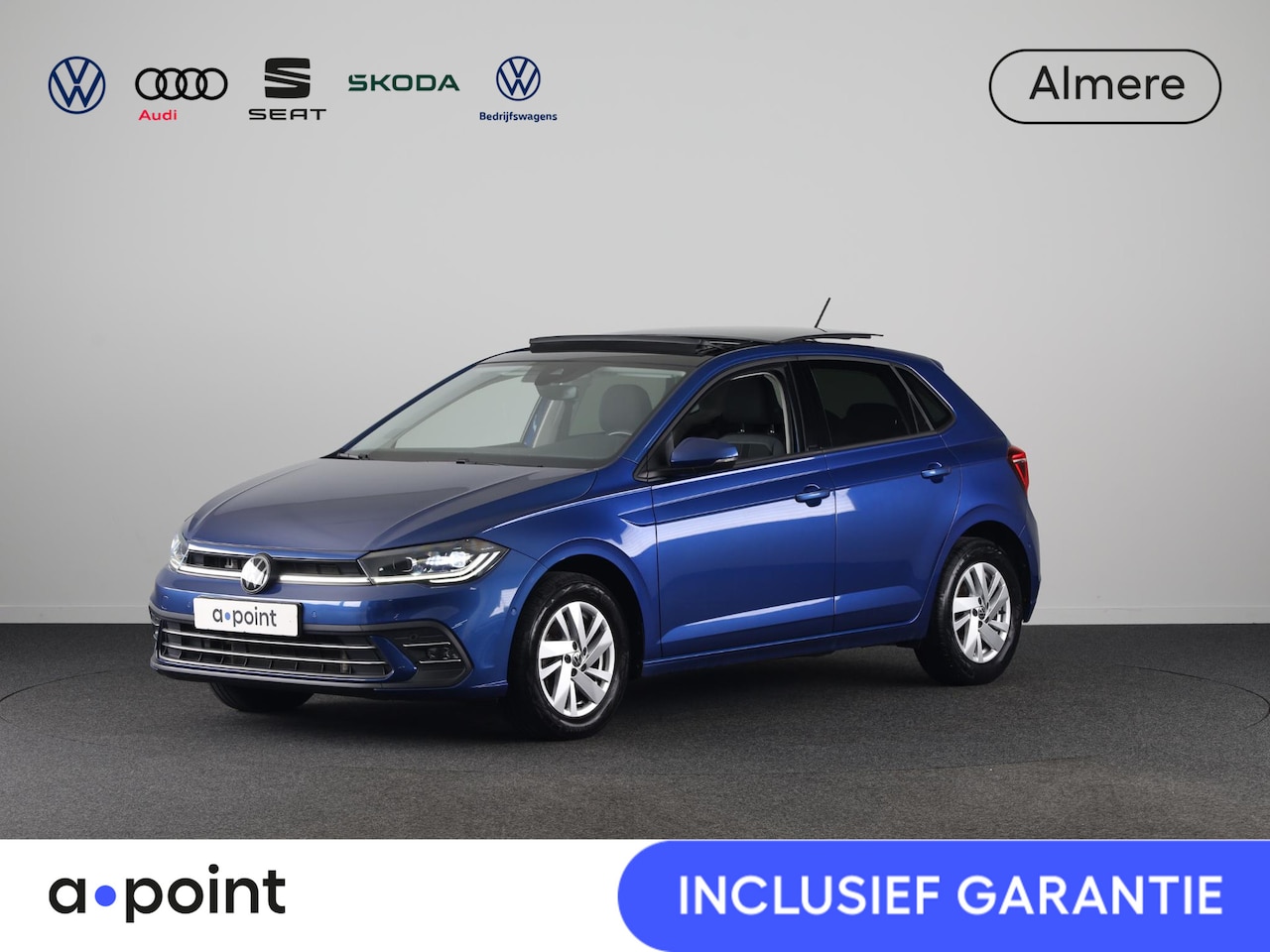 Volkswagen Polo - 1.0 TSI Style 110PK DSG (Automaat) | Panoramadak | Carplay | Climatronic | Stoelverwarming - AutoWereld.nl