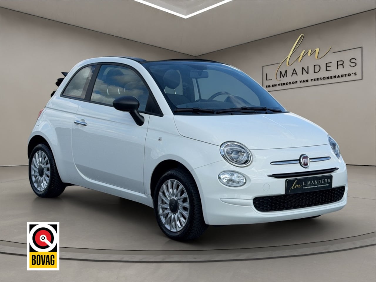 Fiat 500 C - 1.0 Hybrid Club 2023 WIT | Cabrio | Apple CarPlay - AutoWereld.nl