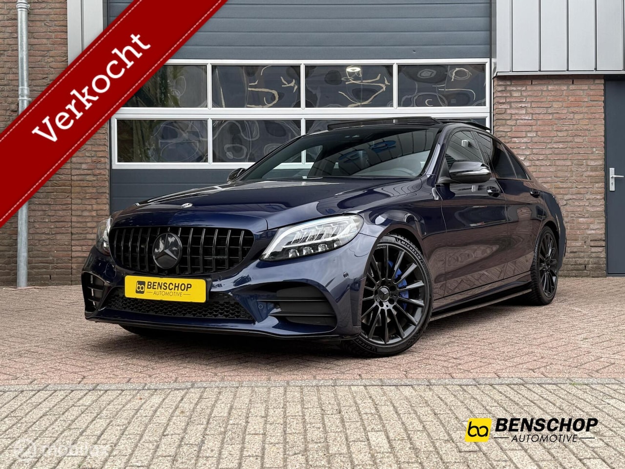 Mercedes-Benz C-klasse - 300 Amg Performance Panodak Leer Navi Carplay Virtual Burmeister - AutoWereld.nl