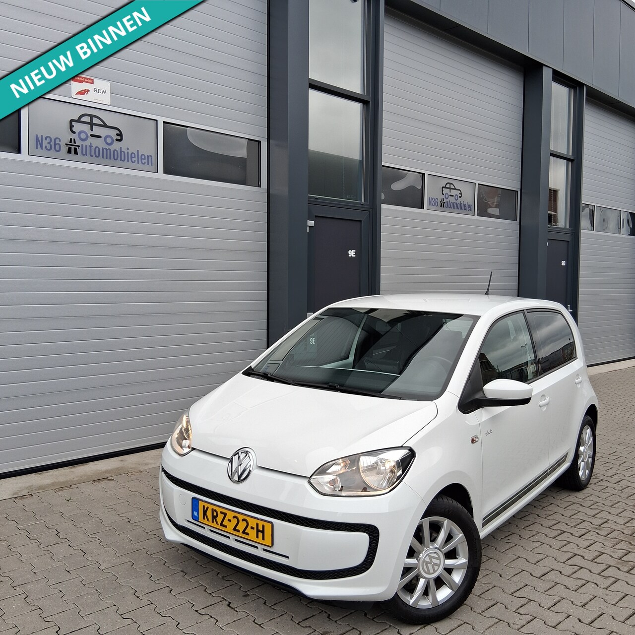 Volkswagen Up! - 1.0 BMT high up! CLUB uitvoering - AutoWereld.nl
