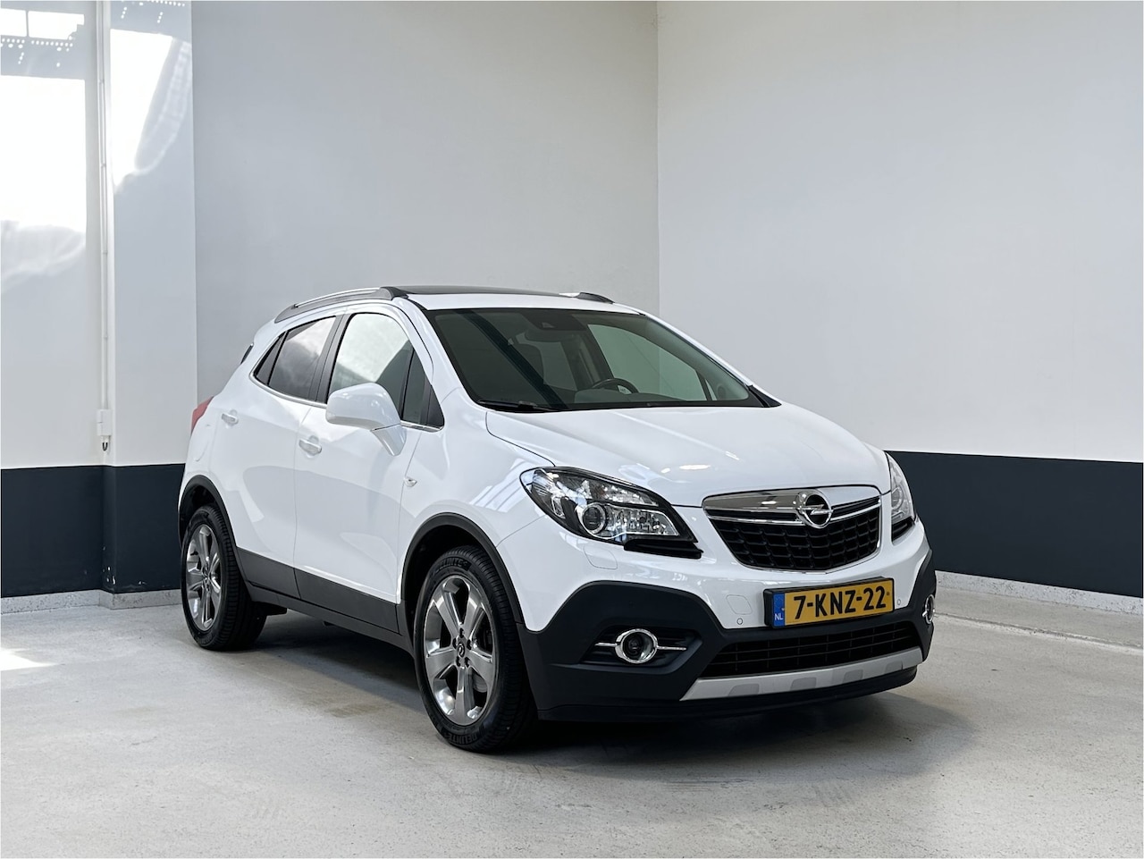 Opel Mokka - 1.4 T Cosmo 4x4 | NL | 2 Eig | Schuif/kantel dak | Lederen Bekleding | Stoel verwarming | - AutoWereld.nl