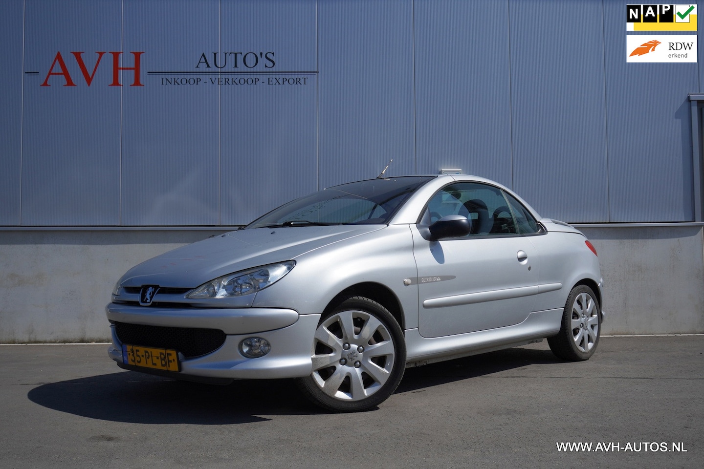 Peugeot 206 CC - 1.6-16V Quiksilver 1.6-16V Quiksilver - AutoWereld.nl