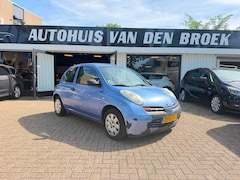 Nissan Micra - 1.2 Visia|NAP|Airco|Inruil Koopje|RIJDT EN SCHAKELT PREFECT