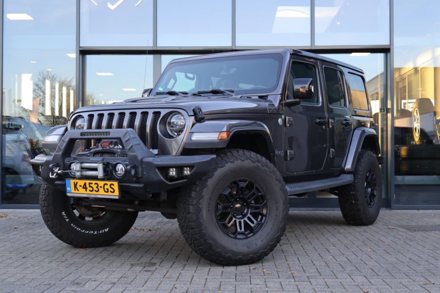 Jeep Wrangler Unlimited - 2.0T Unlimited Hardtop + Electrische softtop / liftkit / Warn lier - AutoWereld.nl
