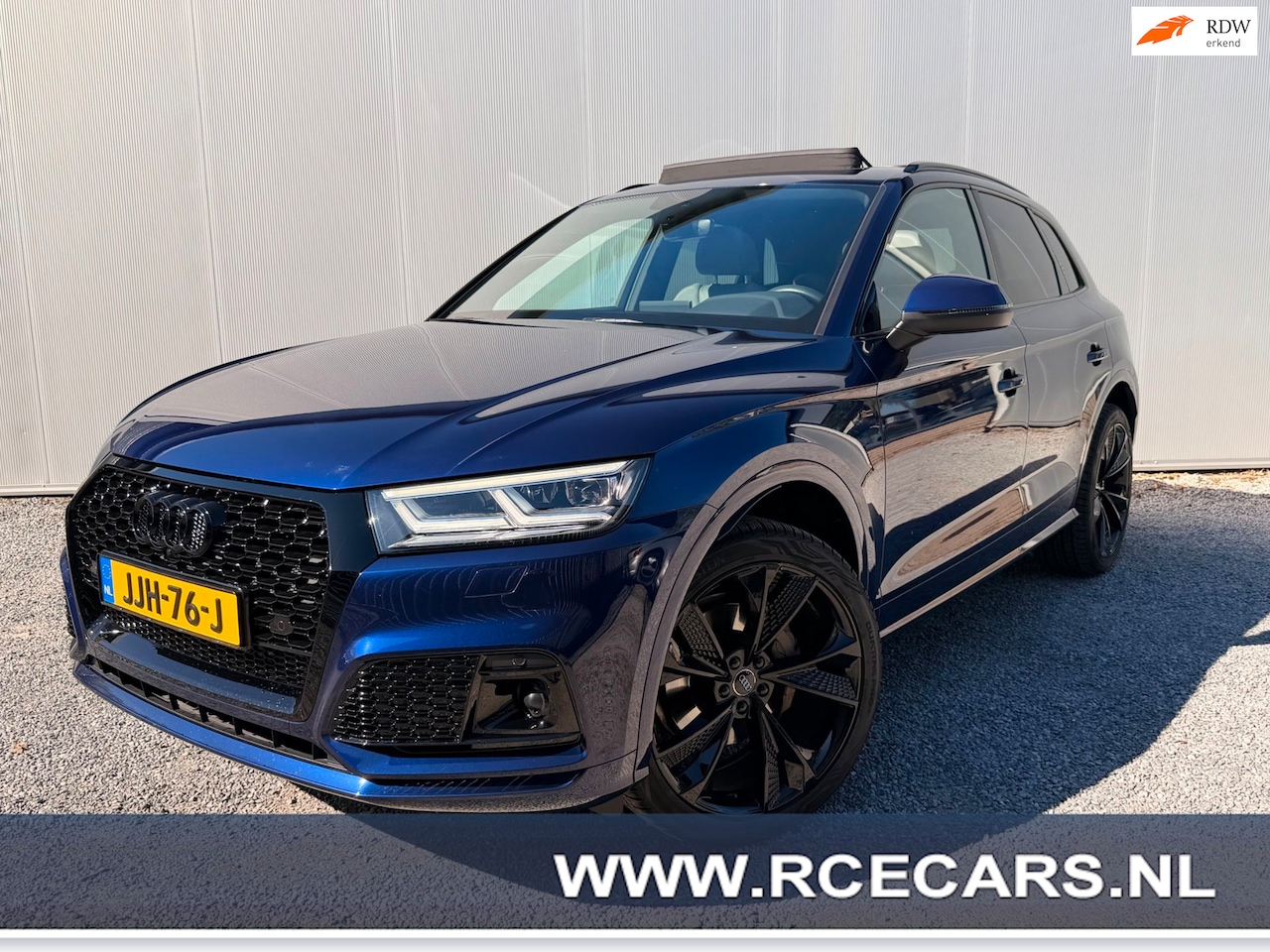Audi Q5 - 2.0 TFSI quattro Sport S Line Black Edition| Nappa-Leder Pano|Virtual|ACC| Sfeer|Memorie e - AutoWereld.nl