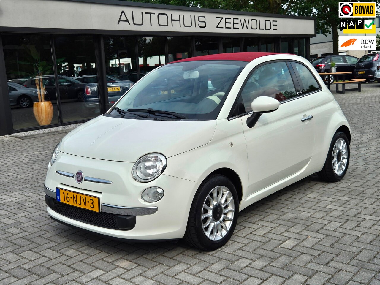 Fiat 500 C - 1.2 Lounge AUTOMAAT NAP! - AutoWereld.nl