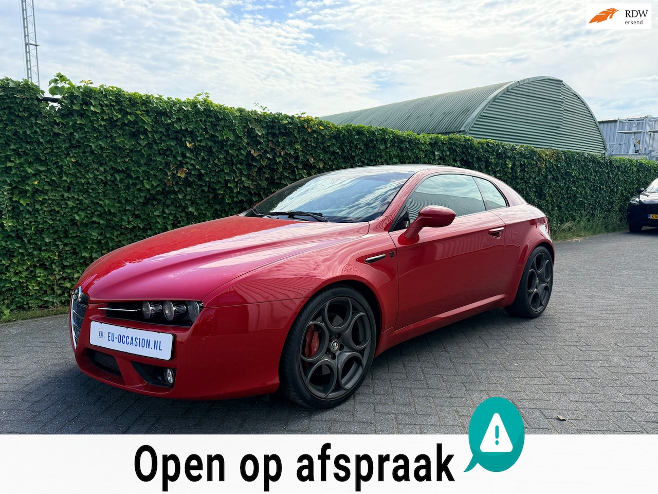 Alfa Romeo Brera - 2.0 JTDm 16V Ti 170PK 2010 | SkyWindow | 1e EIGENAAR | DEALER OH | LEDER | 19" - AutoWereld.nl