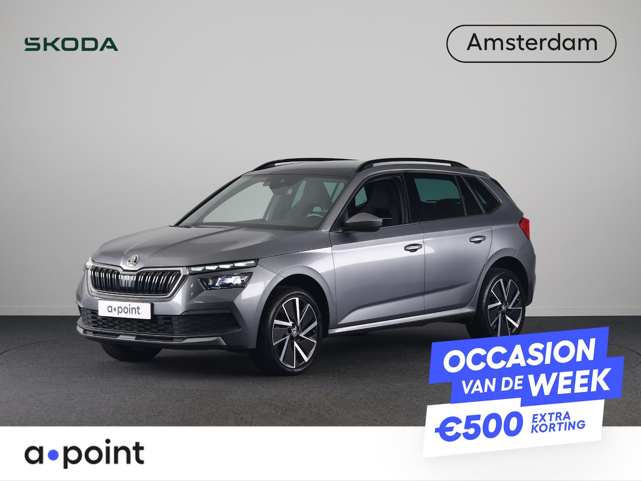 Skoda Kamiq - Sport Business 1.0 TSI 110pk DSG-7 | Panoramadak | Navigatie | Parkeercamera | Cirtual Coc - AutoWereld.nl