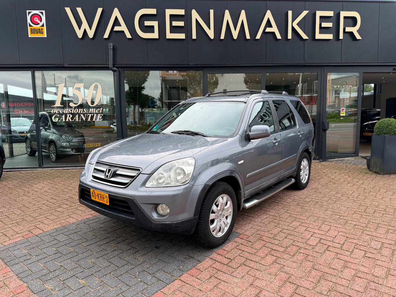 Honda CR-V - CRV AUTOMAAT|Airco|Cruise|Leder|Stoelvw|Vol Onderhoud - AutoWereld.nl