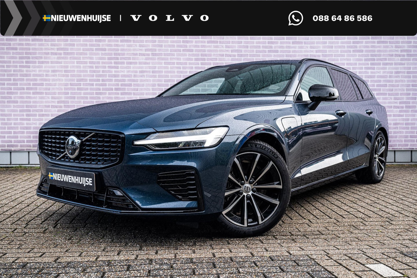 Volvo V60 - 2.0 T8 Plug-in hybrid AWD Plus Dark - AutoWereld.nl