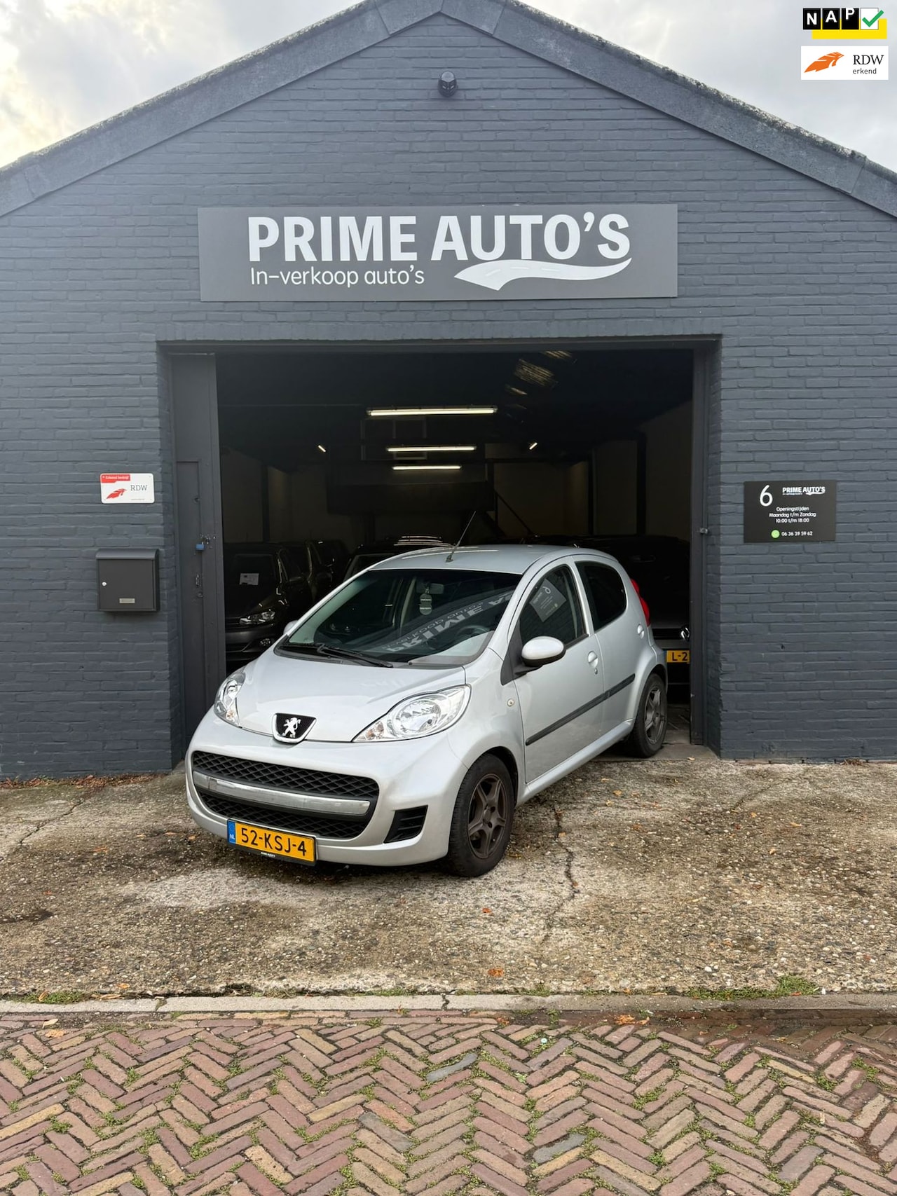 Peugeot 107 - 1.0-12V Airco | Elektrische Ramen 2010 - AutoWereld.nl