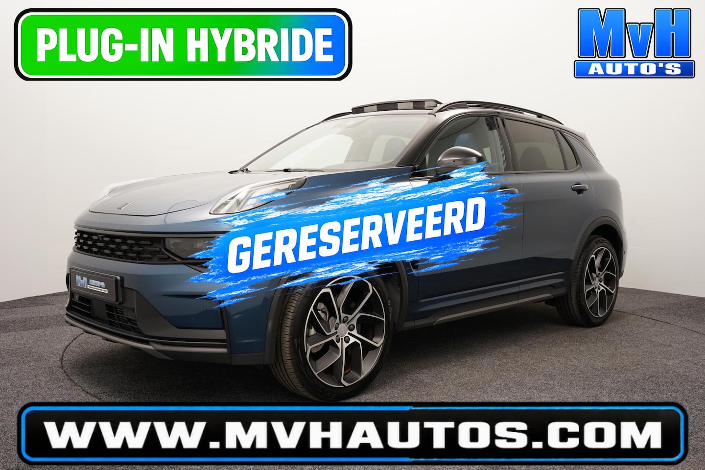 Lynk & Co 01 - 1.5 PHEV|FULL BLACK|ZWARTE.HEMEL|PANO|SOH99% - AutoWereld.nl