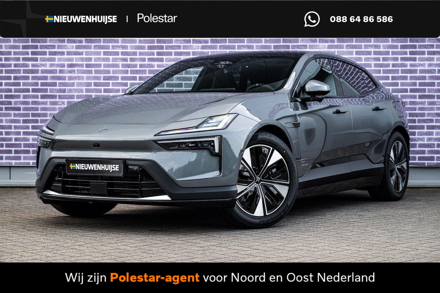 Polestar 4 - Long Range Single motor Prime 100 kWh | Adaptieve Cruise Control | Panoramadak | Kunstlede - AutoWereld.nl