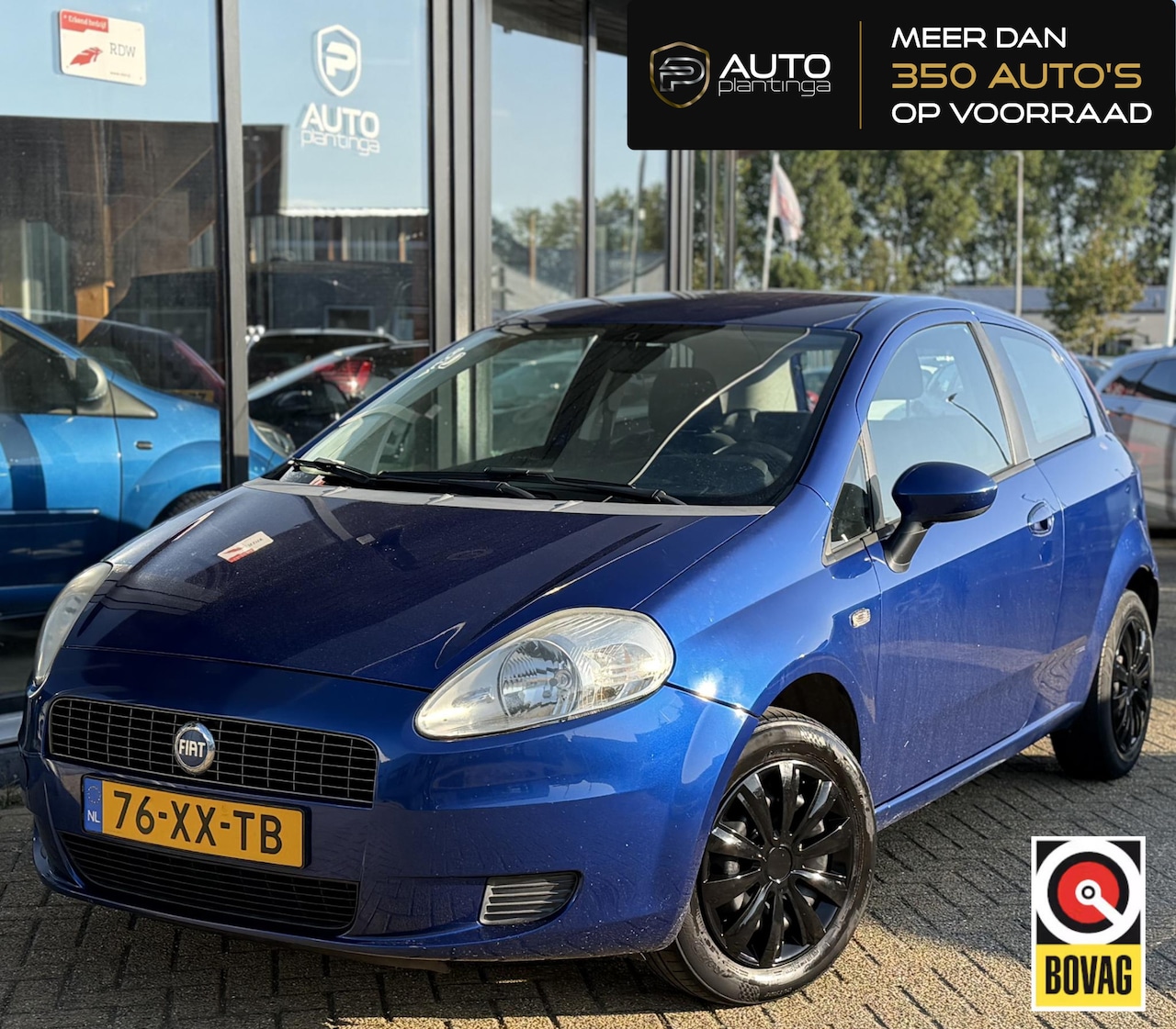 Fiat Grande Punto - 1.4 Dynamic 77PK | AUTOMAAT | Trekhaak | Airco | - AutoWereld.nl