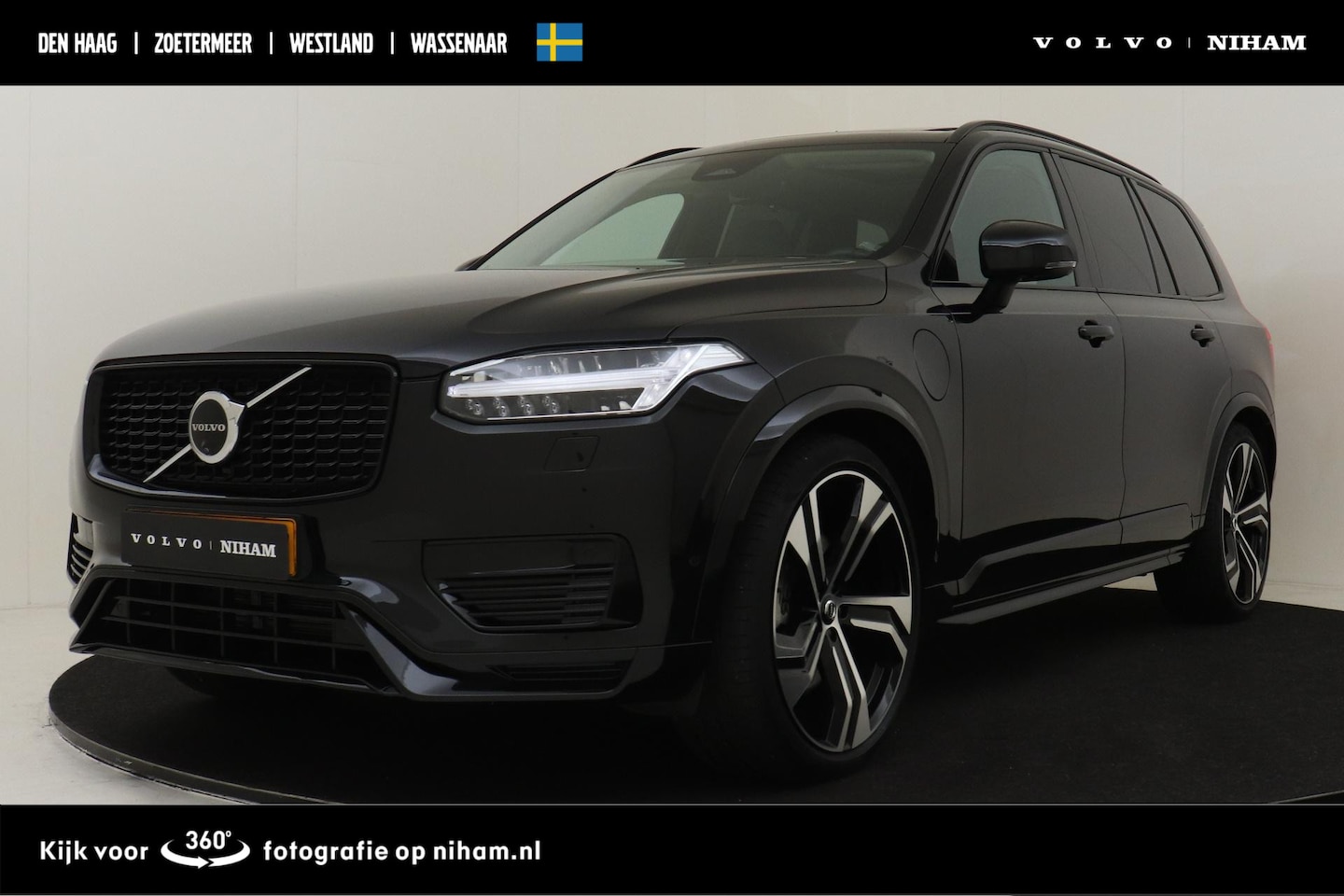 Volvo XC90 - T8 PLUG-IN HYBRID AWD ULTRA DARK *FULL OPTIONS!* -PANO.DAK|BOWERS&WILKINS|LUCHTVERING|GEVE - AutoWereld.nl