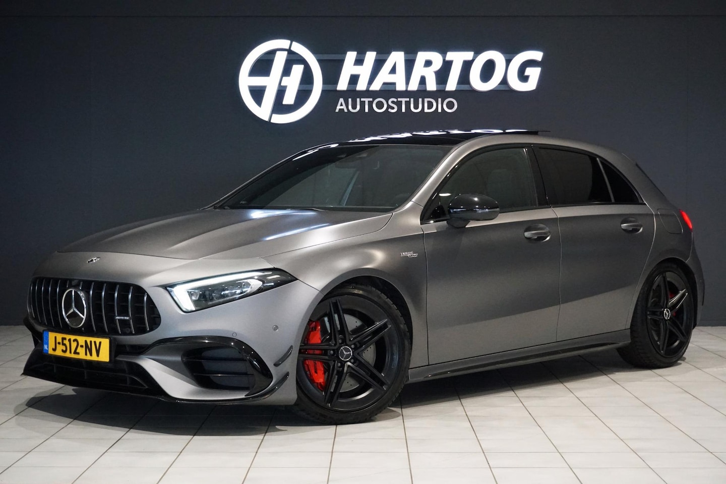 Mercedes-Benz A-klasse - AMG 45 S 4MATIC+ Edition 1 422pk + RECARO / BURMESTER / PANO / 360° / DESIGNO - AutoWereld.nl