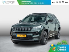 Jeep Compass - 1.3 Turbo 150pk Automaat S | Leer |19" LM Velgen |Schuif- kanteldak | Unieke kleur |