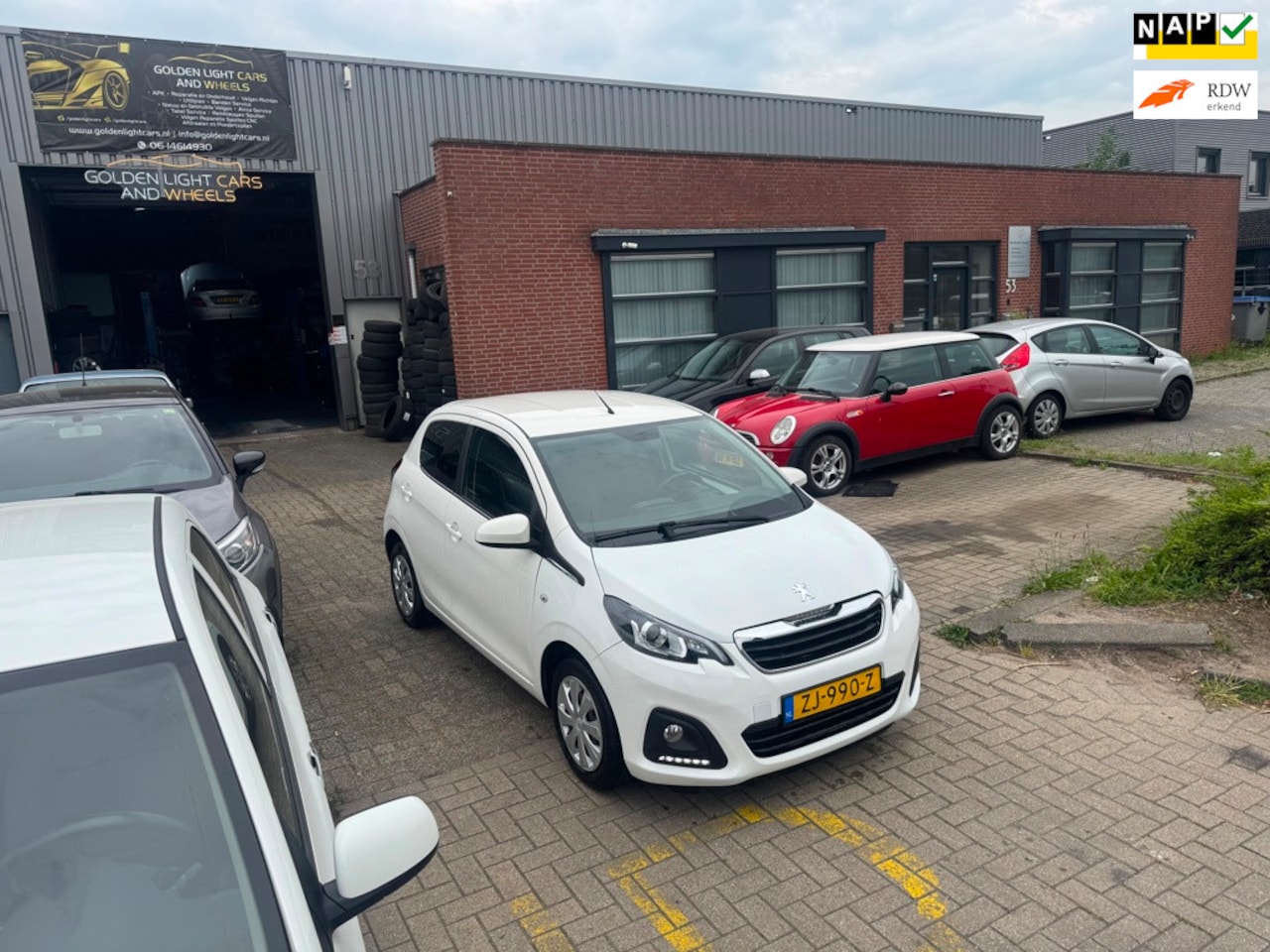 Peugeot 108 - 1.0 e-VTi Airco Nwe APK AFGEPRIJSD!! ZONDAG OPEN! - AutoWereld.nl