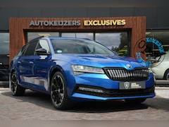 Skoda Superb Combi - 1.4 iV Sportline Panoramadak Canton 360 Camera Keyless Dab+ Side Assist Leder Alcantara St