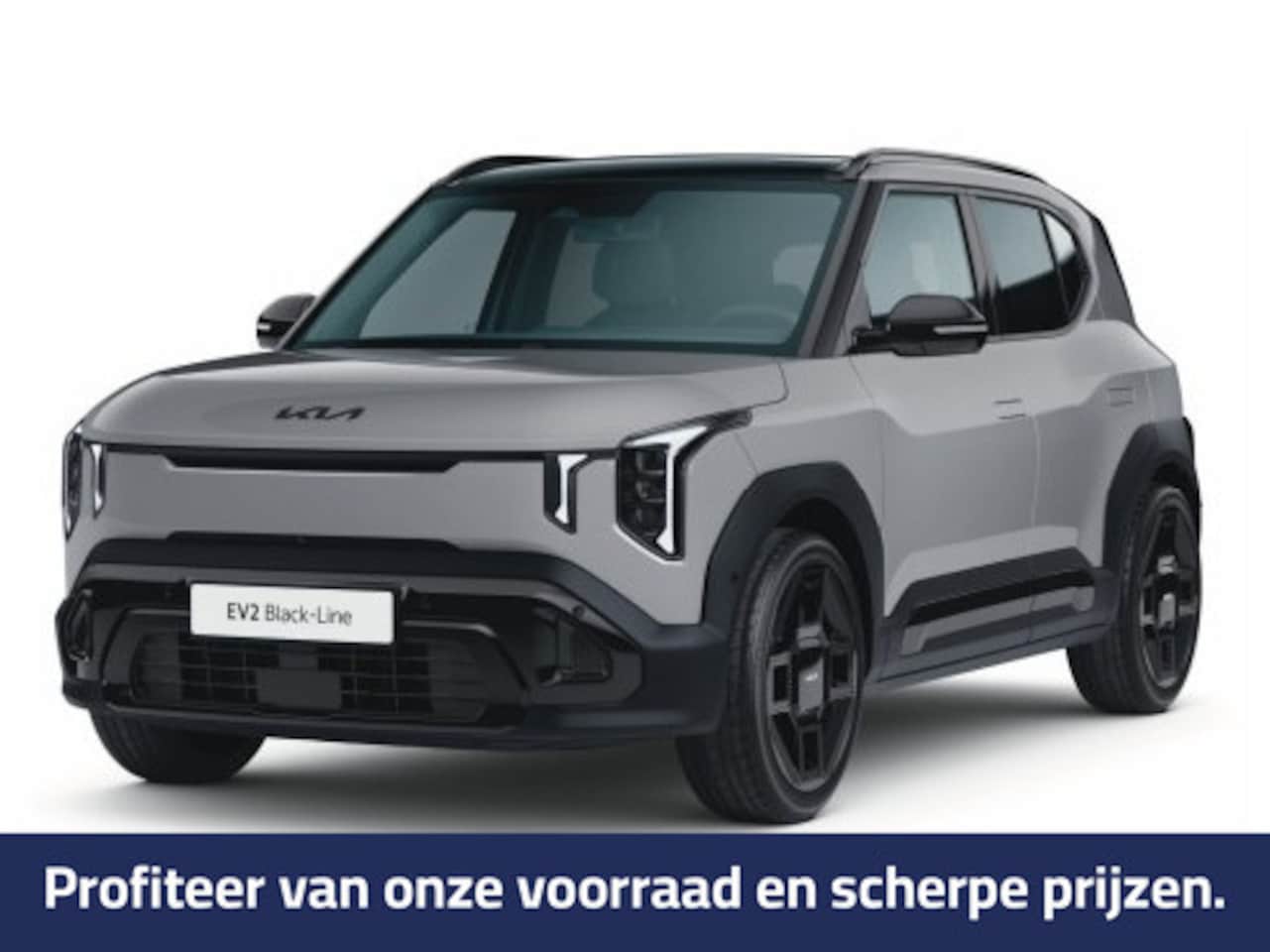 Kia EV2 - Black-Line 61 kWh - Schuif/kanteldak - Harman/Kardon SOUND - BLACK-LINE - Sfeerverlichting - AutoWereld.nl