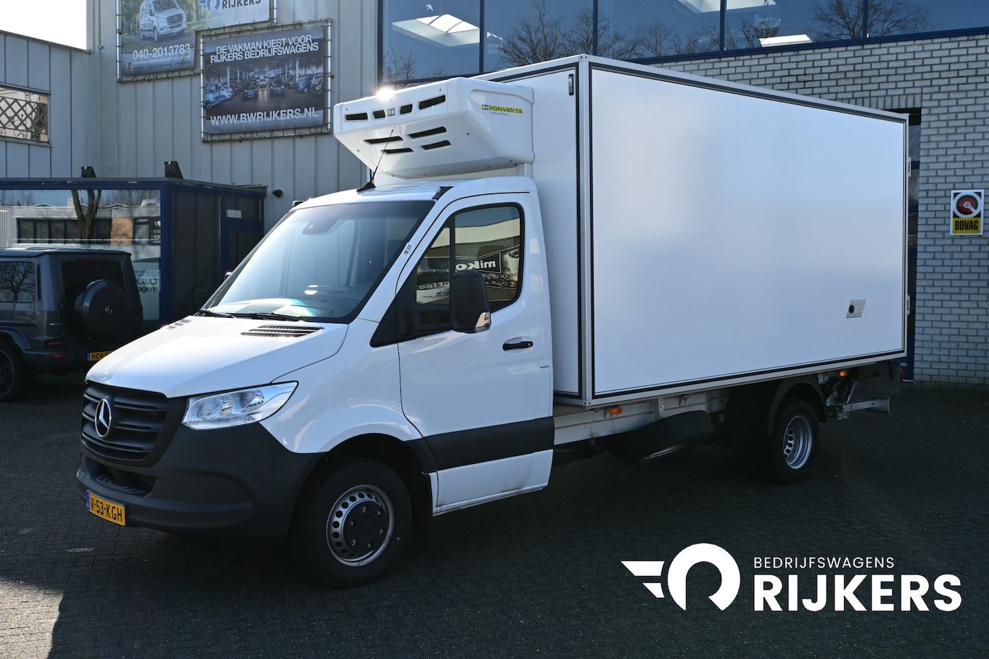 Mercedes-Benz Sprinter - 517 CDI L3 Koel Vries Bakwagen met laadklep Dhollandia klep, Konvekta TK3950 -20, D/N 230/ - AutoWereld.nl