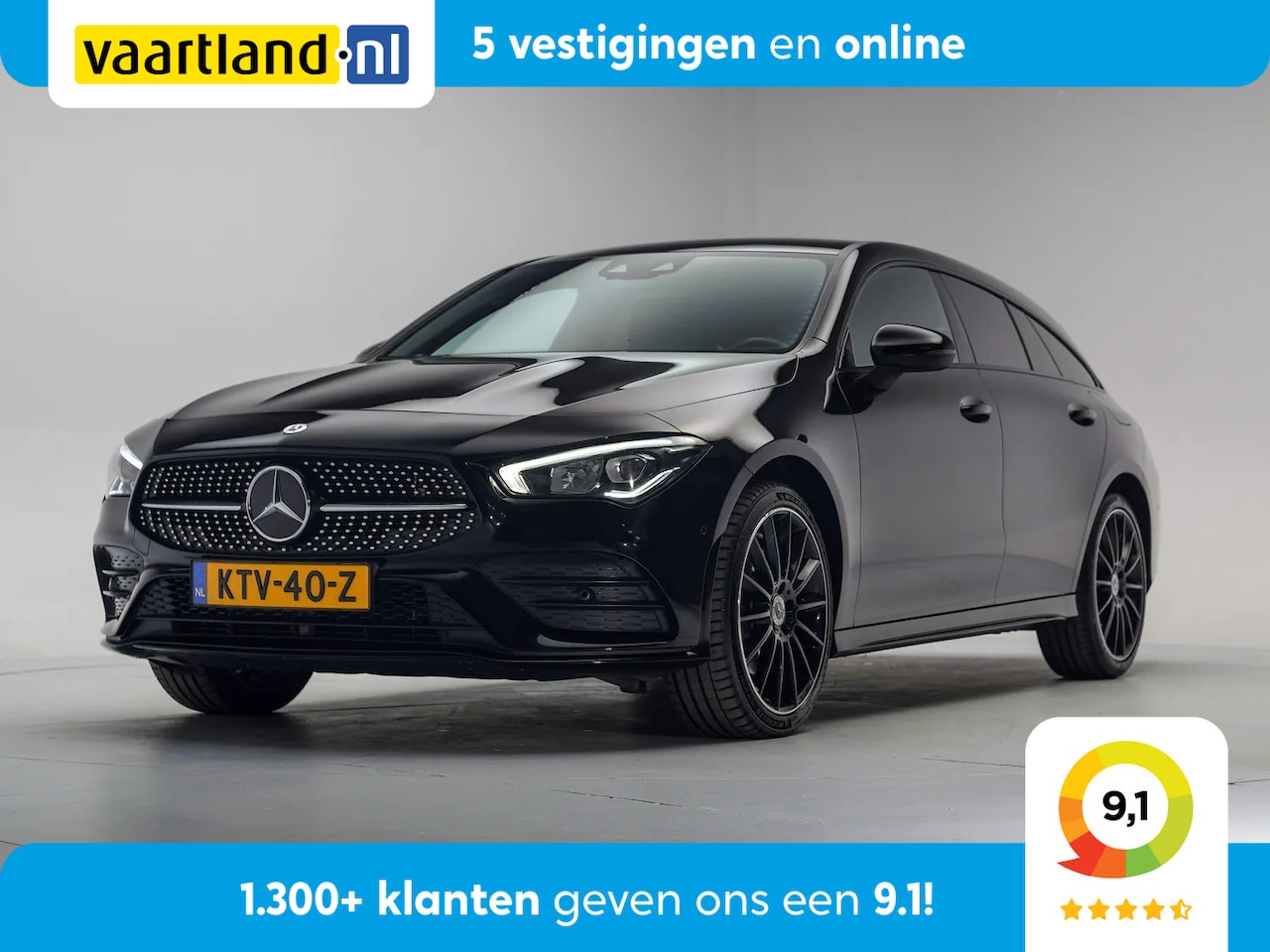 Mercedes-Benz CLA-Klasse - 250e AMG Line Night [ Sfeerlicht Widescreen Navi Camera Stoelverwarming ] - AutoWereld.nl