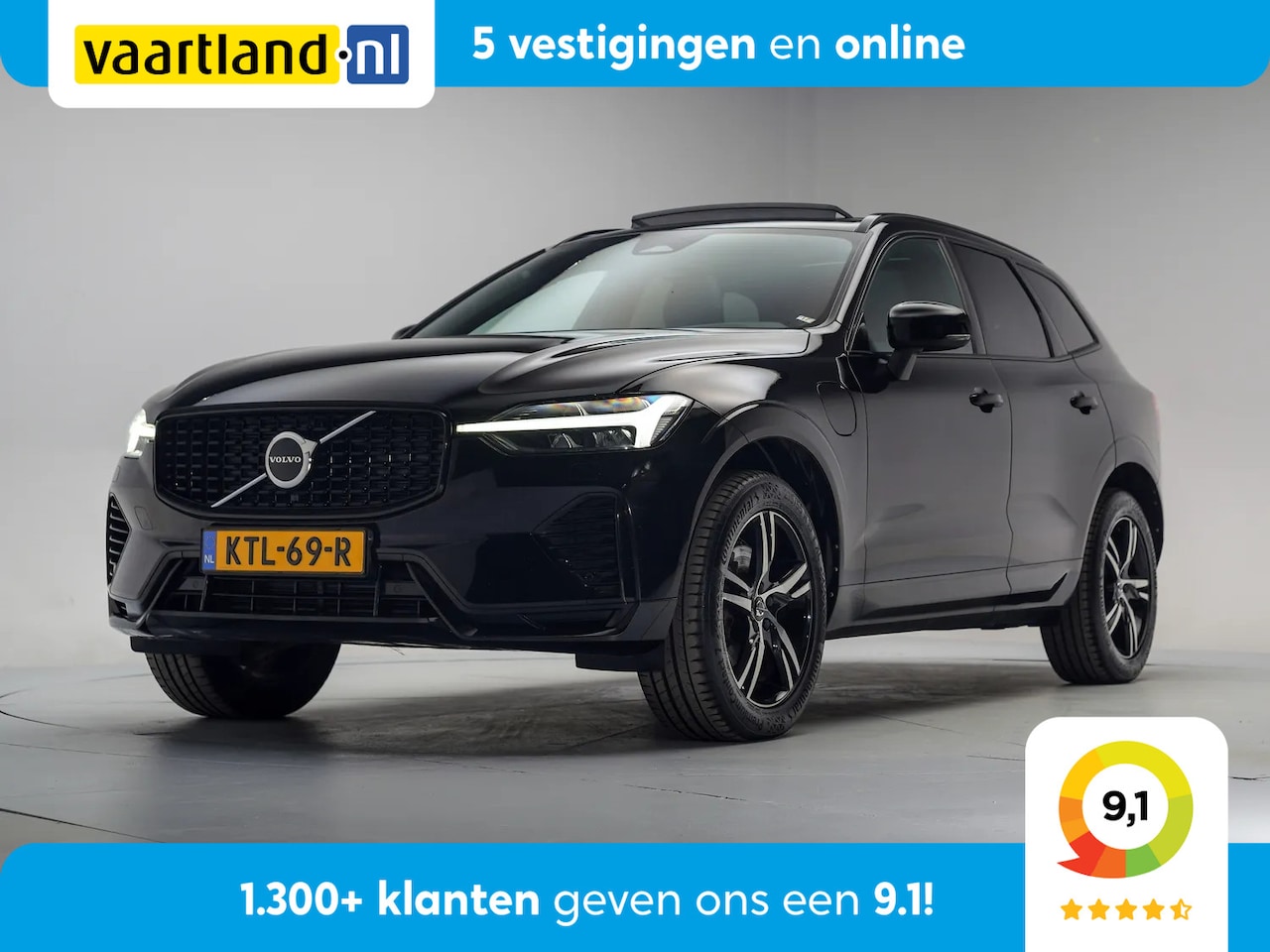 Volvo XC60 - T6 R-Design FACELIFT Aut. [ Panoramadak H/K Camera Trekhaak ] - AutoWereld.nl