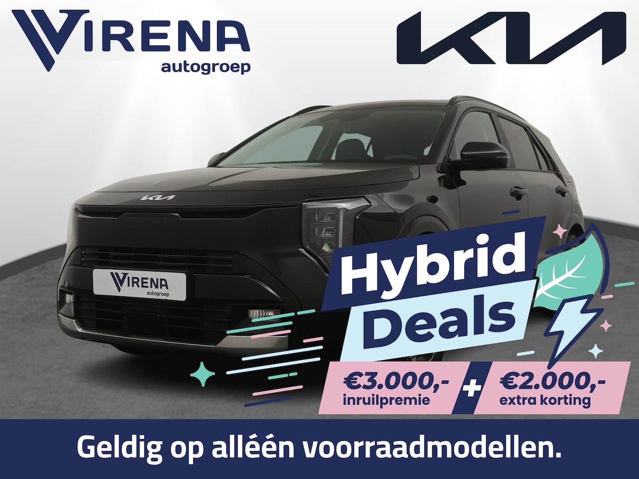 Kia Niro - 1.6 GDi Hybrid DynamicPlusLine - Nieuw model! - Schuif-/Kanteldak - Elektrisch Verstelbare - AutoWereld.nl