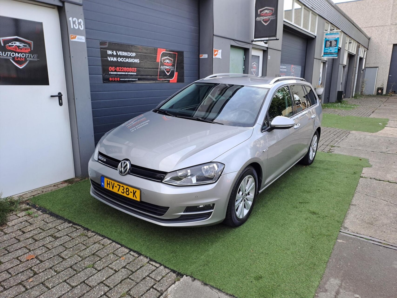 Volkswagen Golf Variant - 1.0 TSI 115pk Bluemotion 2016 Grijs - AutoWereld.nl
