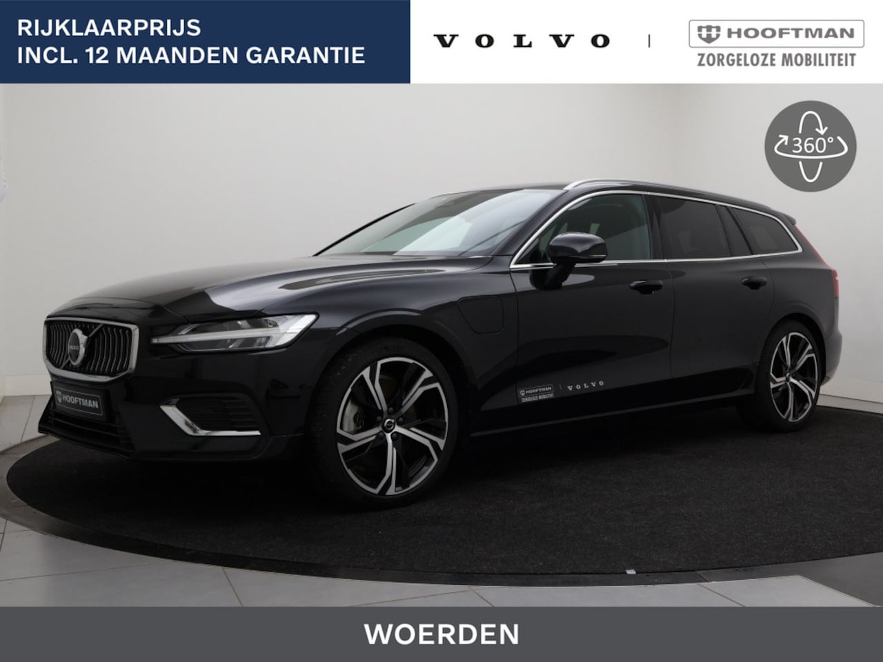 Volvo V60 - T6 PLUG-IN HYBRID ESSENTIAL EDITION LEDER ACC BLIS STOELVERWARMI - AutoWereld.nl
