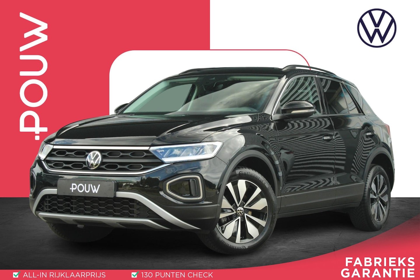 Volkswagen T-Roc - 1.0 TSI 115pk Life 'Goal' | Allseasonbanden | Dodehoek Sensor | Navigatie | Apple CarPlay - AutoWereld.nl