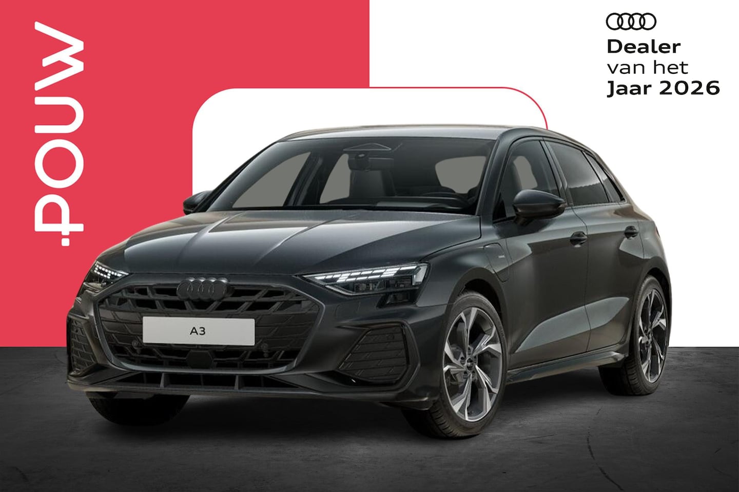 Audi A3 Sportback - 1.5 e-hybrid 205pk S Edition | Tech Plus | SONOS Sound - AutoWereld.nl