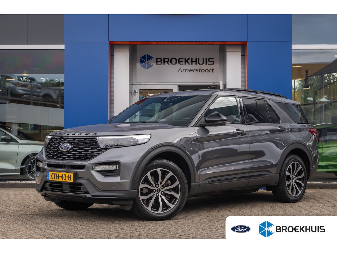 Ford Explorer - 3.0 V6 EcoBoost PHEV ST-Line | Elek. Panoramadak | Adaptive cruise | Elek. Verstelbaren st - AutoWereld.nl