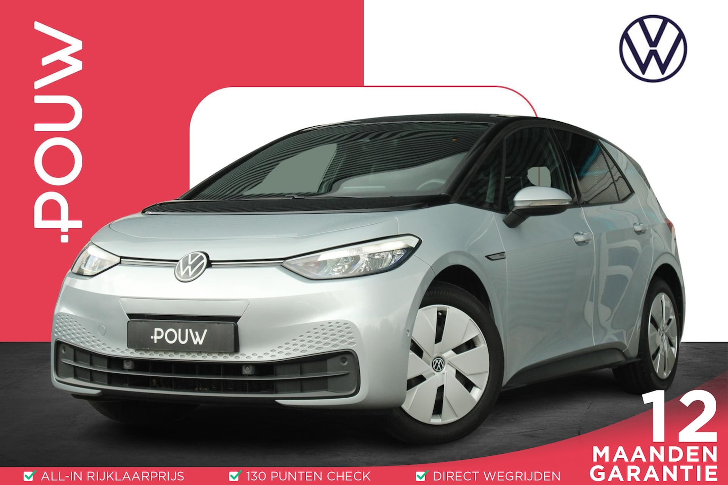 Volkswagen ID.3 - 204pk Pro 58kW Edition | SoH 95% | Apple Carplay & Android Auto | Park Assist | Camera Ach - AutoWereld.nl