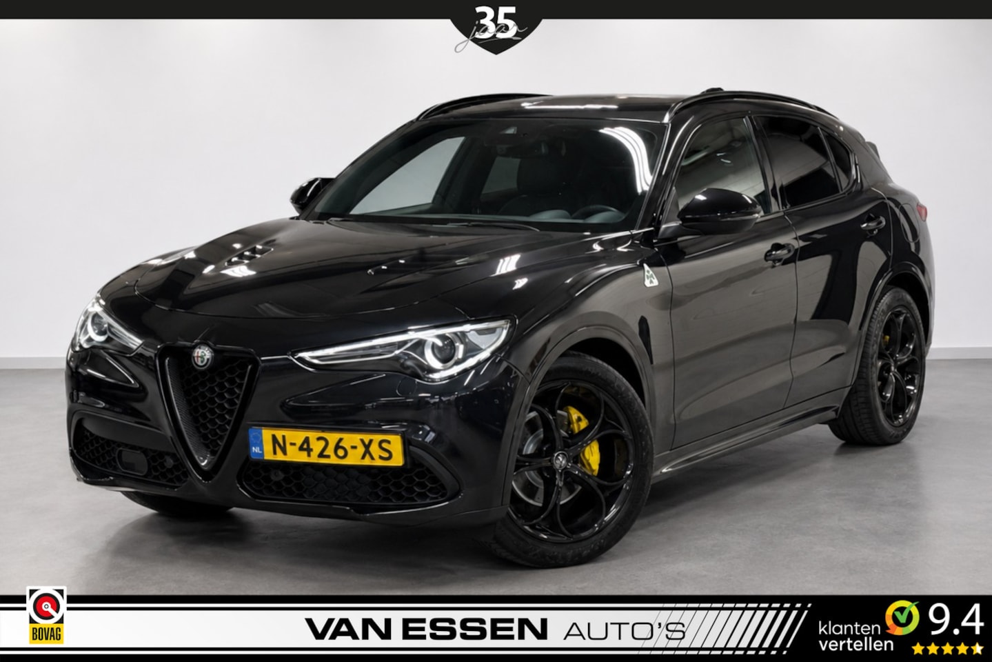 Alfa Romeo Stelvio - 2.0 T AWD First Edition Navi Camera Memory Stoel/Stuurverw. Carbon Ragazzon Uitlaat! - AutoWereld.nl