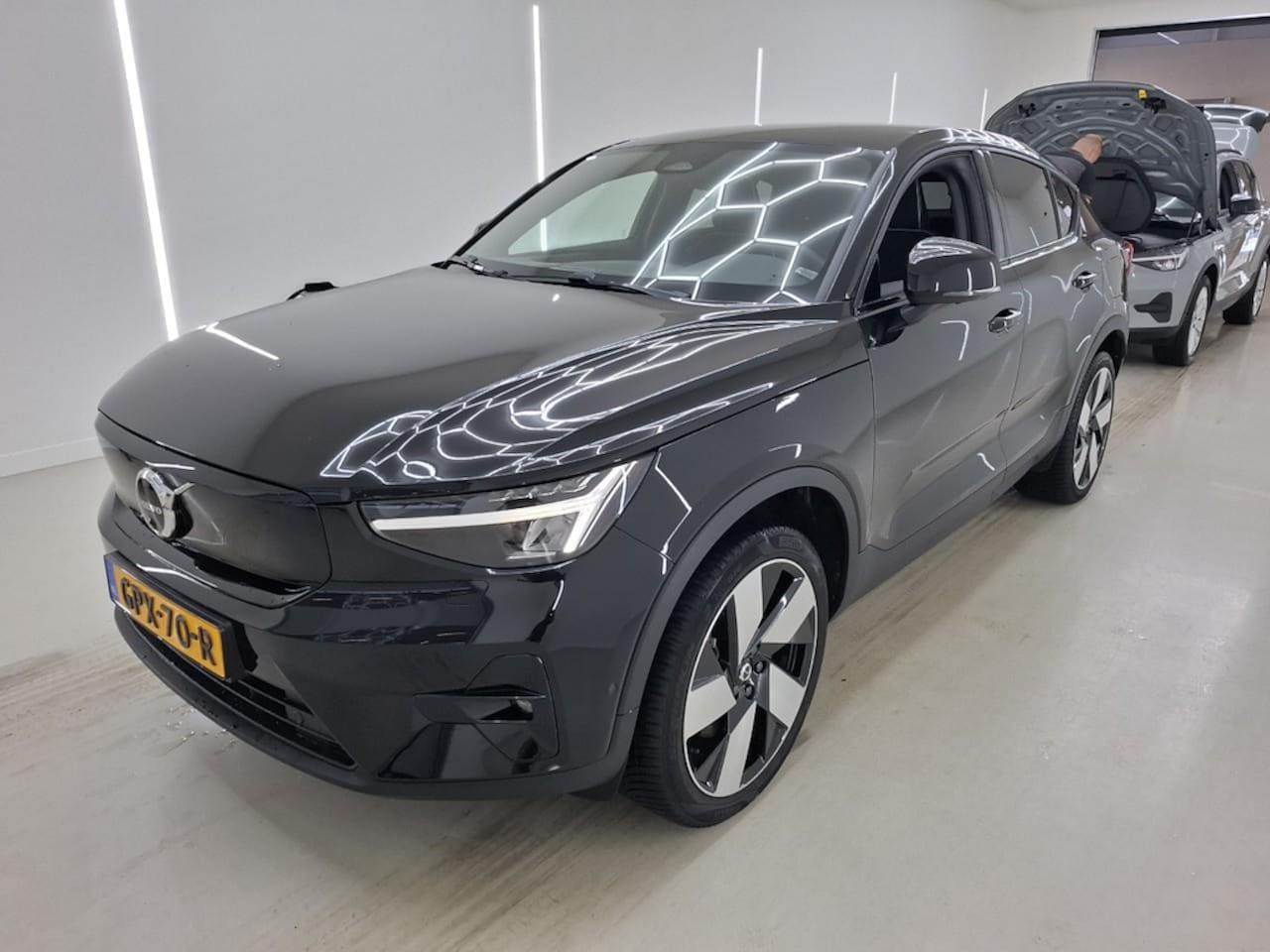 Volvo C40 - 252PK Extended Range Ultimate 82 kWh | Trekhaak | HK Audio | 20'' | Geheugen | 360° | Geti - AutoWereld.nl