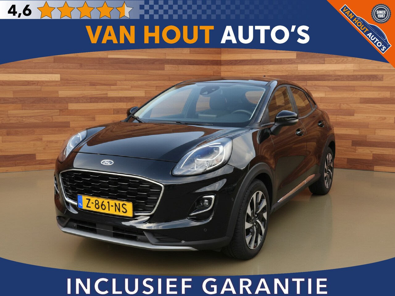 Ford Puma - 1.0 EcoBoost Hybrid Titanium | AUTOMAAT - AutoWereld.nl