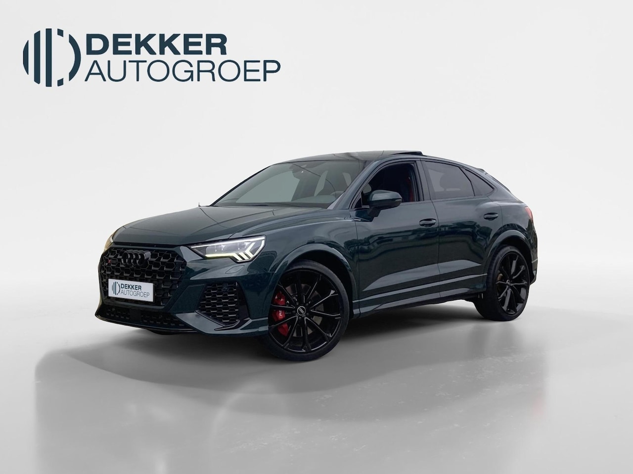 Audi RSQ3 Sportback - RSQ3 2.5 TFSI Quattro 400 pk Individual Green Audi Drive Select - Panoramadak - B&O Premiu - AutoWereld.nl