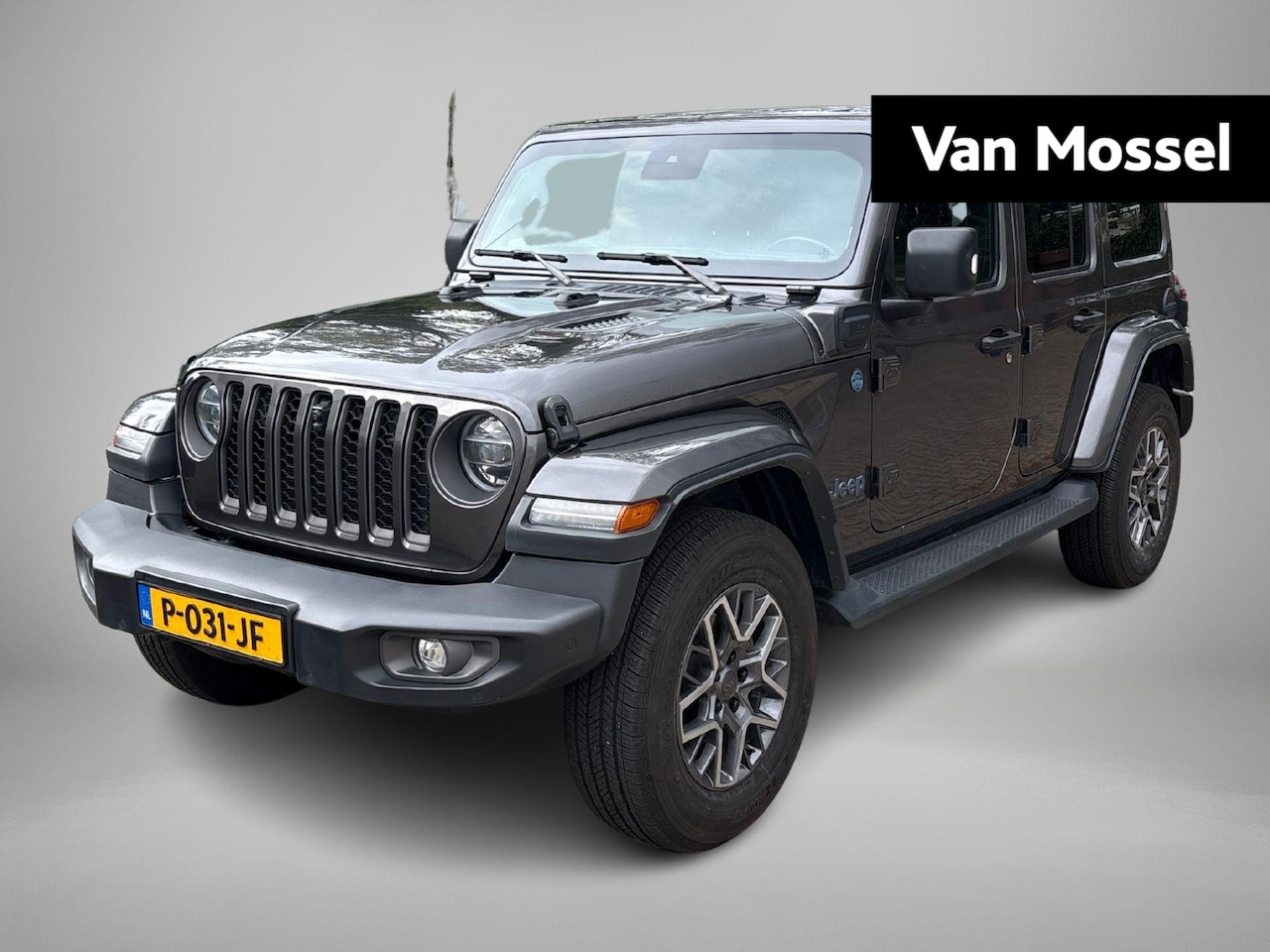Jeep Wrangler Unlimited - 4xe 380 80th Anniversary | Front offroad camera | Navigatie | Leder | Trekhaak | Stoel & S - AutoWereld.nl