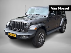 Jeep Wrangler Unlimited - 4xe 380 80th Anniversary | Front offroad camera | Navigatie | Leder | Trekhaak | Stoel & S